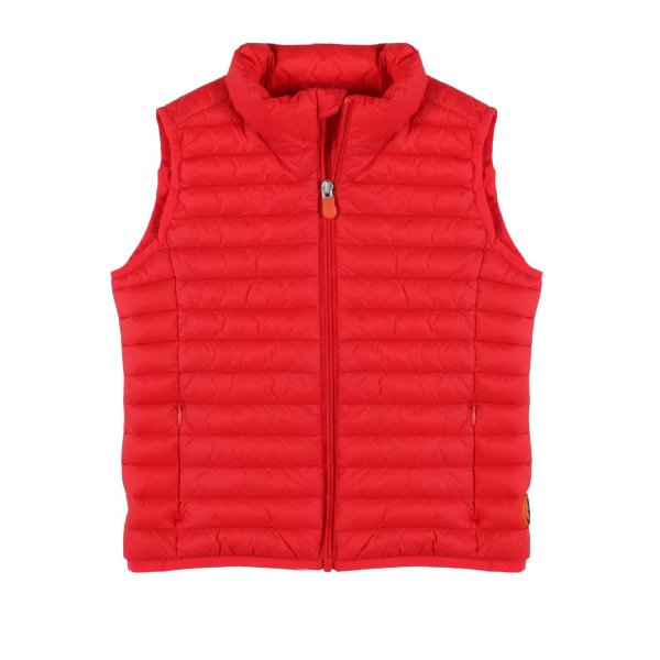 Save The Duck - GILET DOLIN UNISEX ROSSO