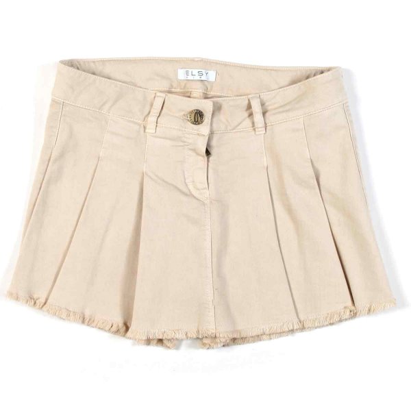 Elsy - BEIGE SHORTS SKIRT FOR GIRLS AND TEENS