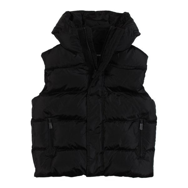 Dsquared2 - Black D2 unisex gilet jacket