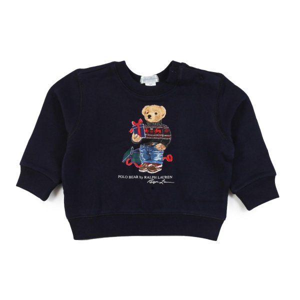 Ralph Lauren - Felpa Polo Bear Gift unisex blu navy