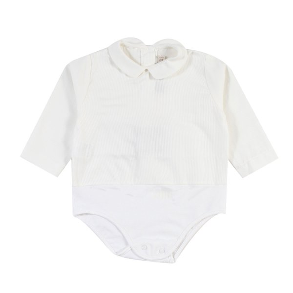 La Stupenderia - Creamy white La Stupenderia bodysuit for Baby Boys