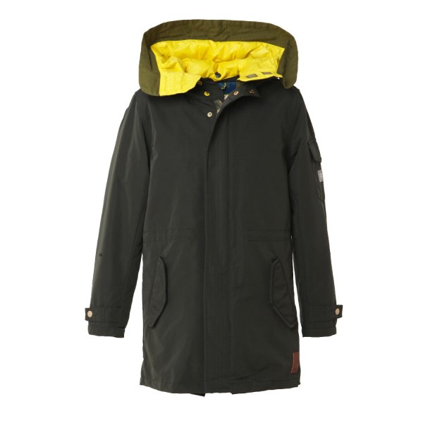 Scotch & Soda - Forest Green Water-Repellent Parka