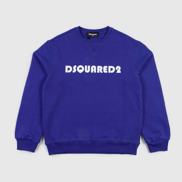 Dsquared2 - Blue Spring Sweatshirt With Child Print