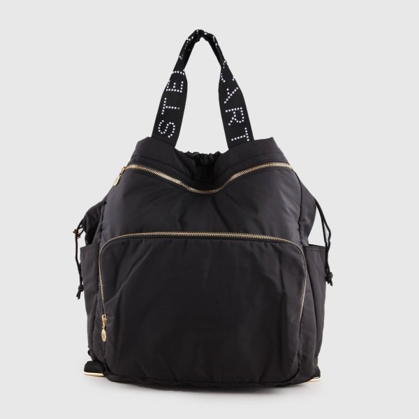 Stella Mccartney - Black Mom Bag Backpack