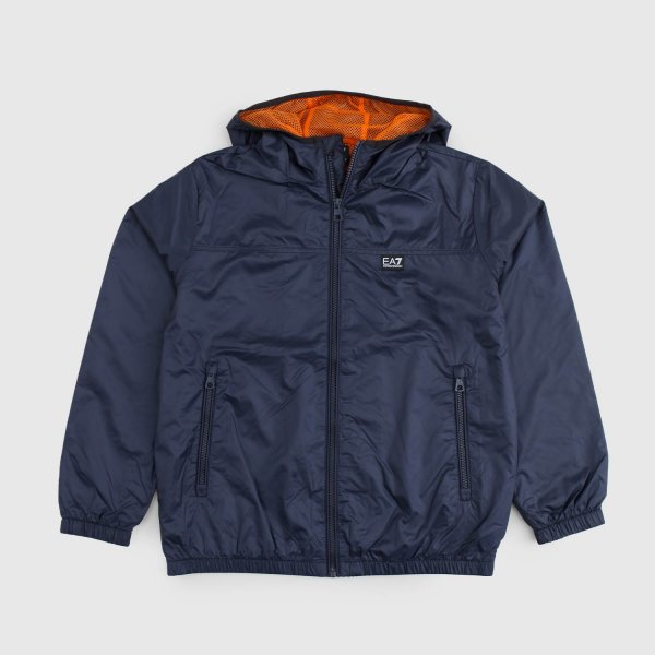Ea7 - Blue Waterproof Jacket for Boys
