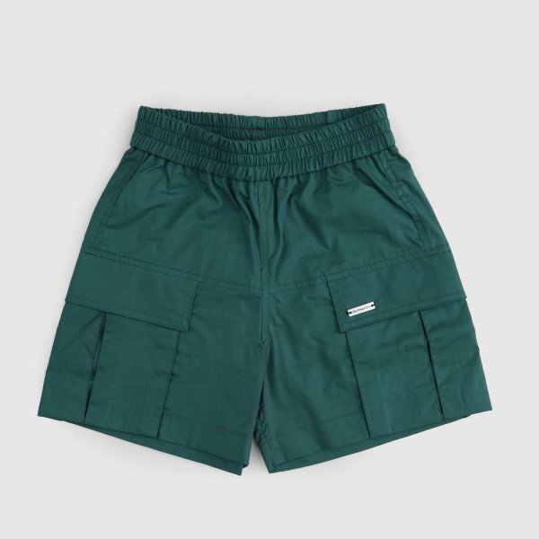 Monnalisa - Green Bermuda shorts for girls