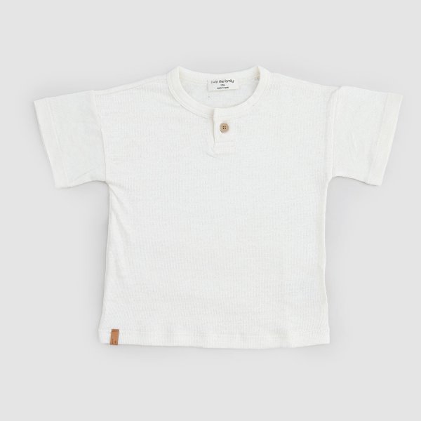 One More In The Family - Beige Valdarno Newborn T-Shirt