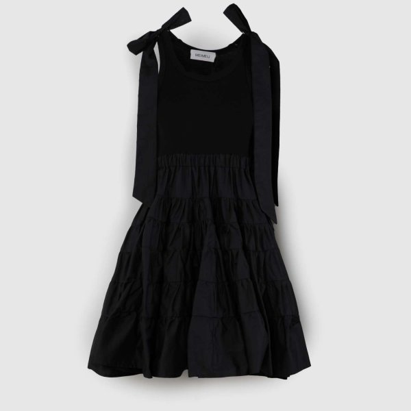 Meimeij - Teen Black Sleeveless Dress
