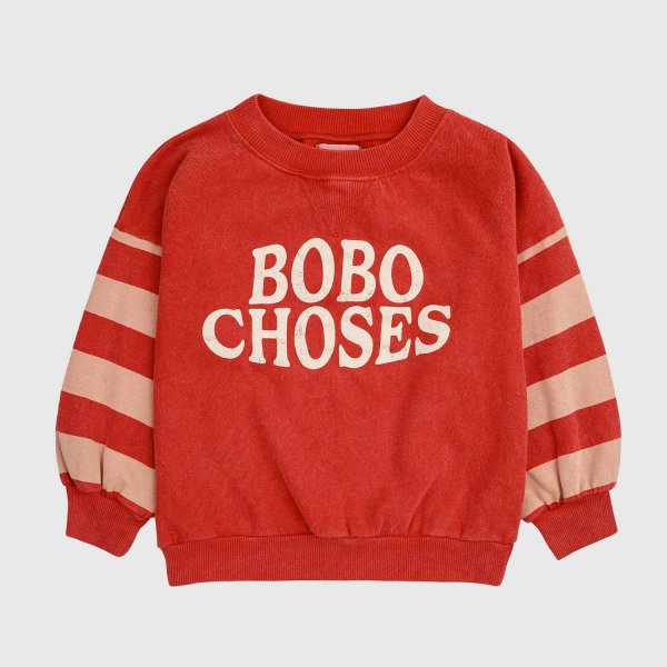 Bobo Choses - Red Long Sleeve Shirt for Girls