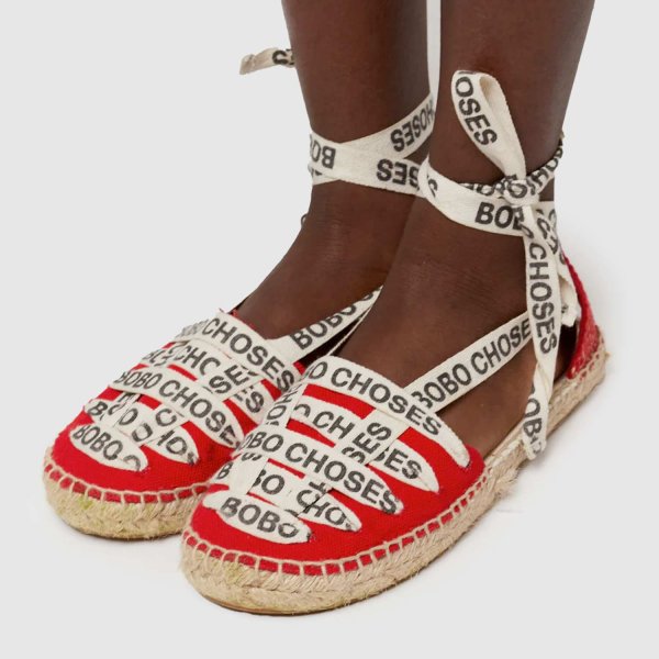 Bobo Choses - Red Espadrilles With Cord