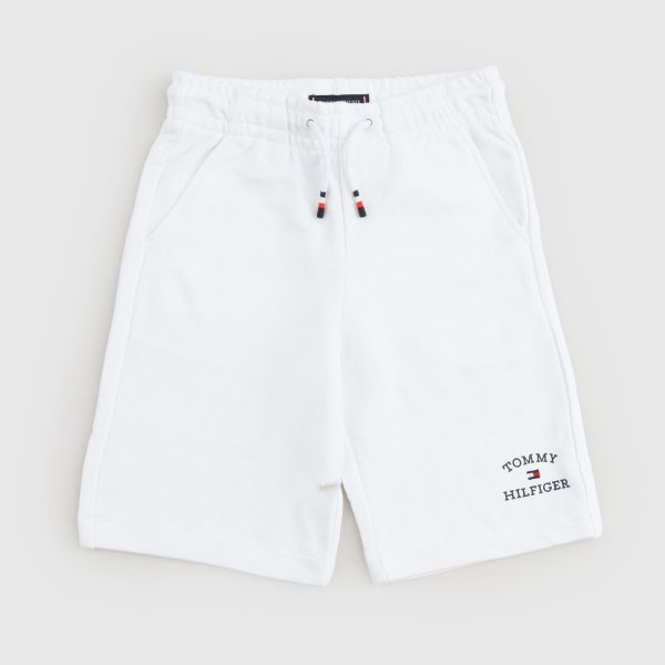 Tommy Hilfiger - pantaloncino bianco ragazzo