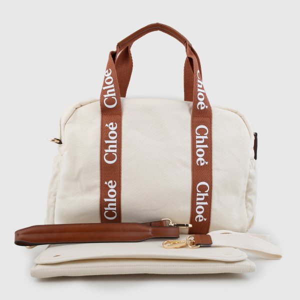 Chloe - Beige Mum Bag