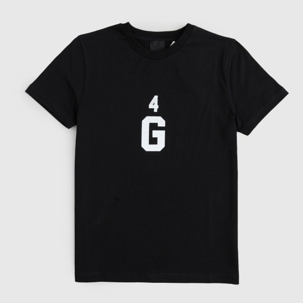 Givenchy - t-shirt ragazzo nera e bianca