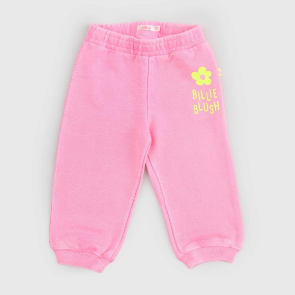 Billieblush - pantalone tuta rosa neonata bambina