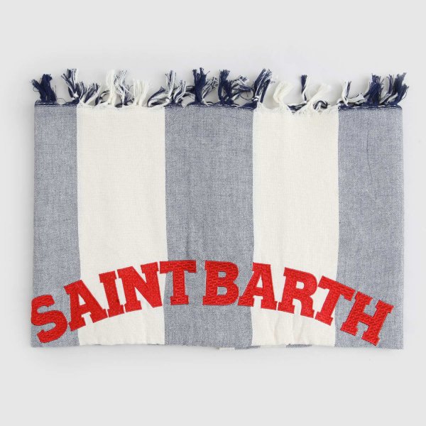 Mc2 Saint Barth - telo mare beige e blu