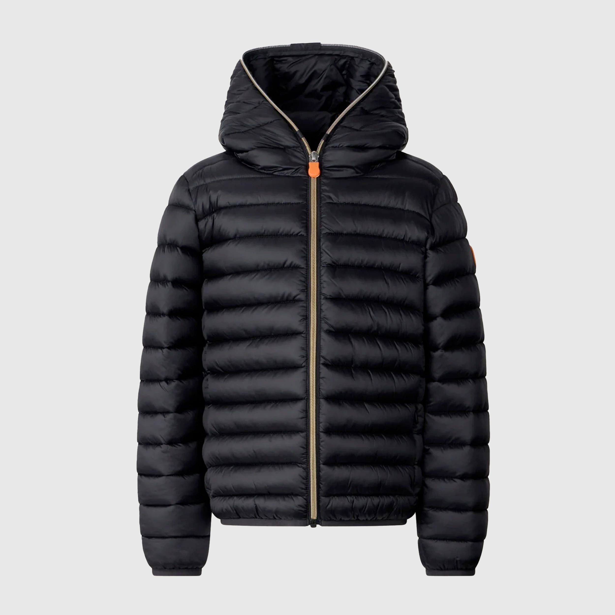 Piumino Animal Free Iris Nero Firmato SAVE THE DUCK