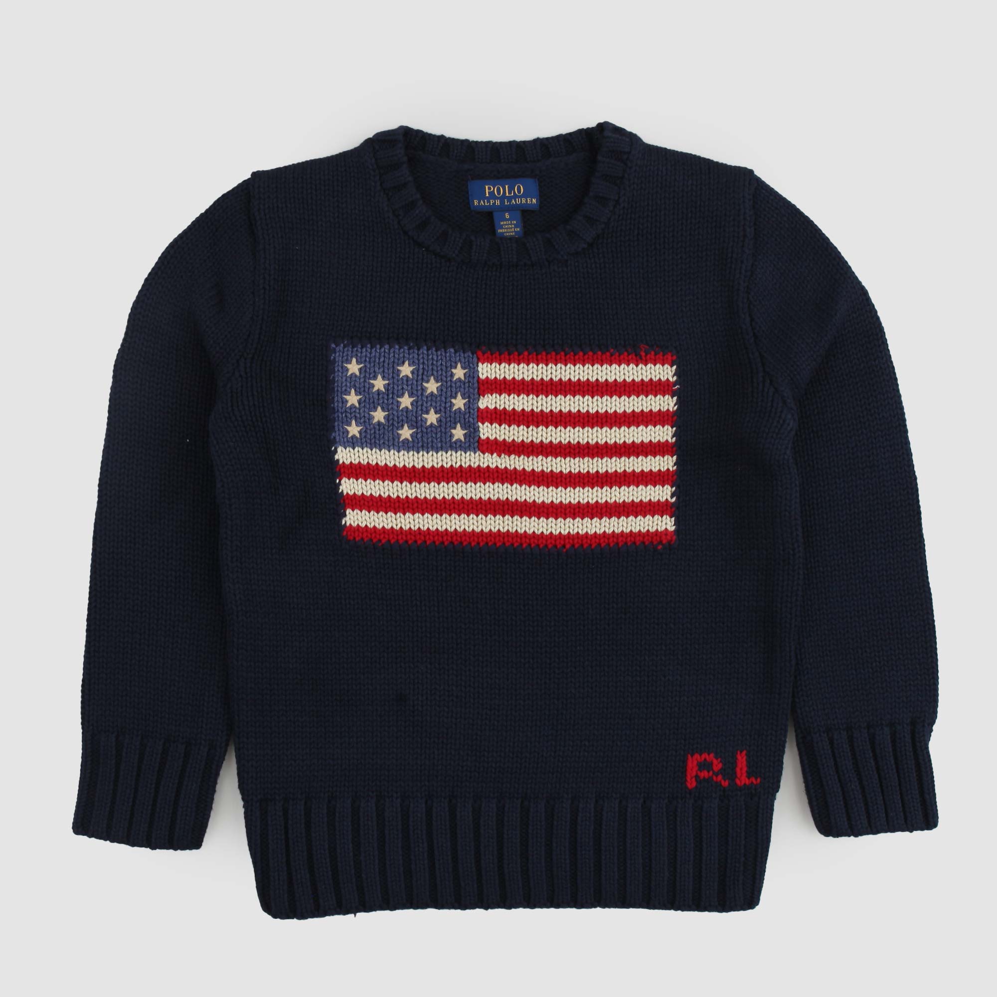 PULLOVER CON BANDIERA BOY