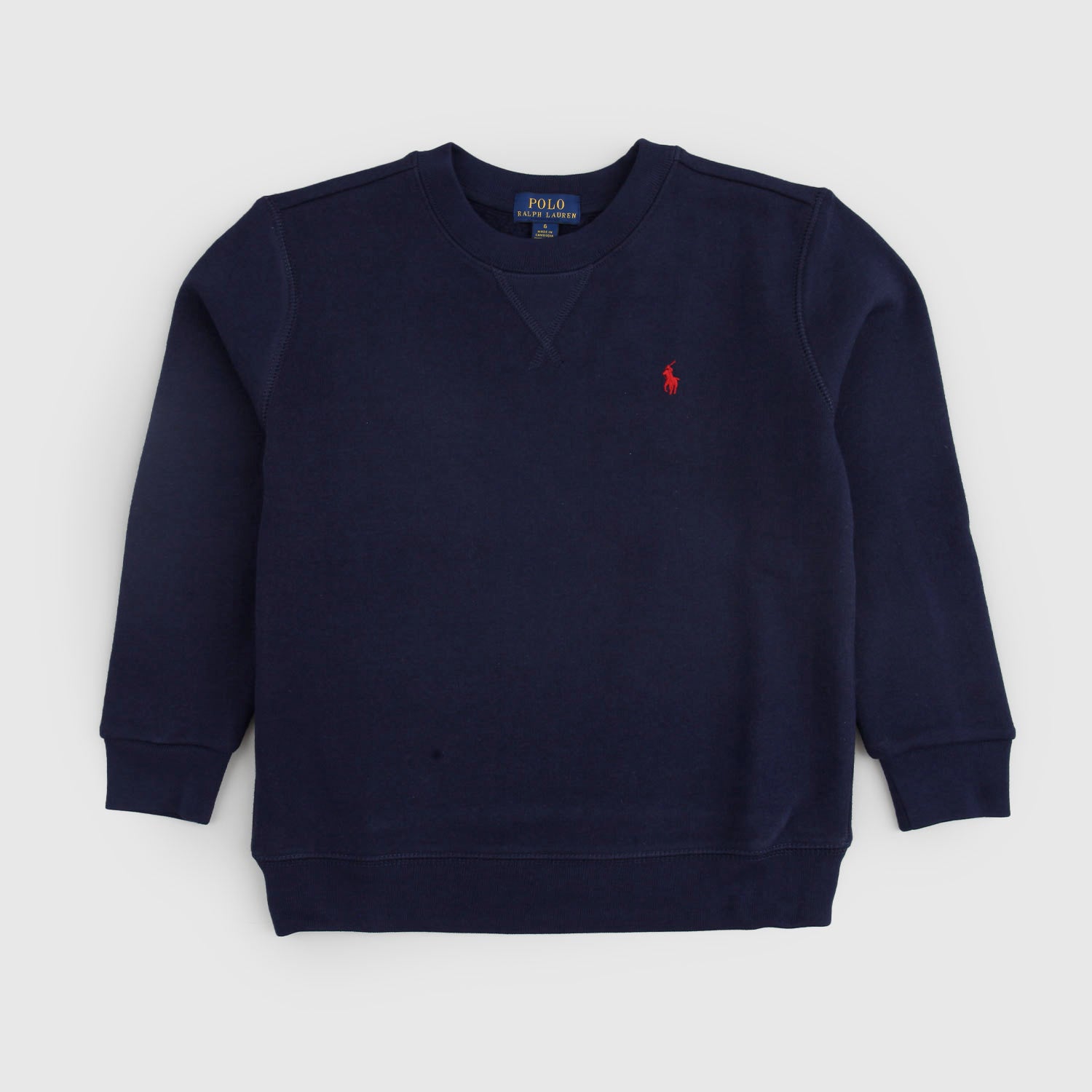 BLUE LOGO SWEATSHIRT FOR KIDS