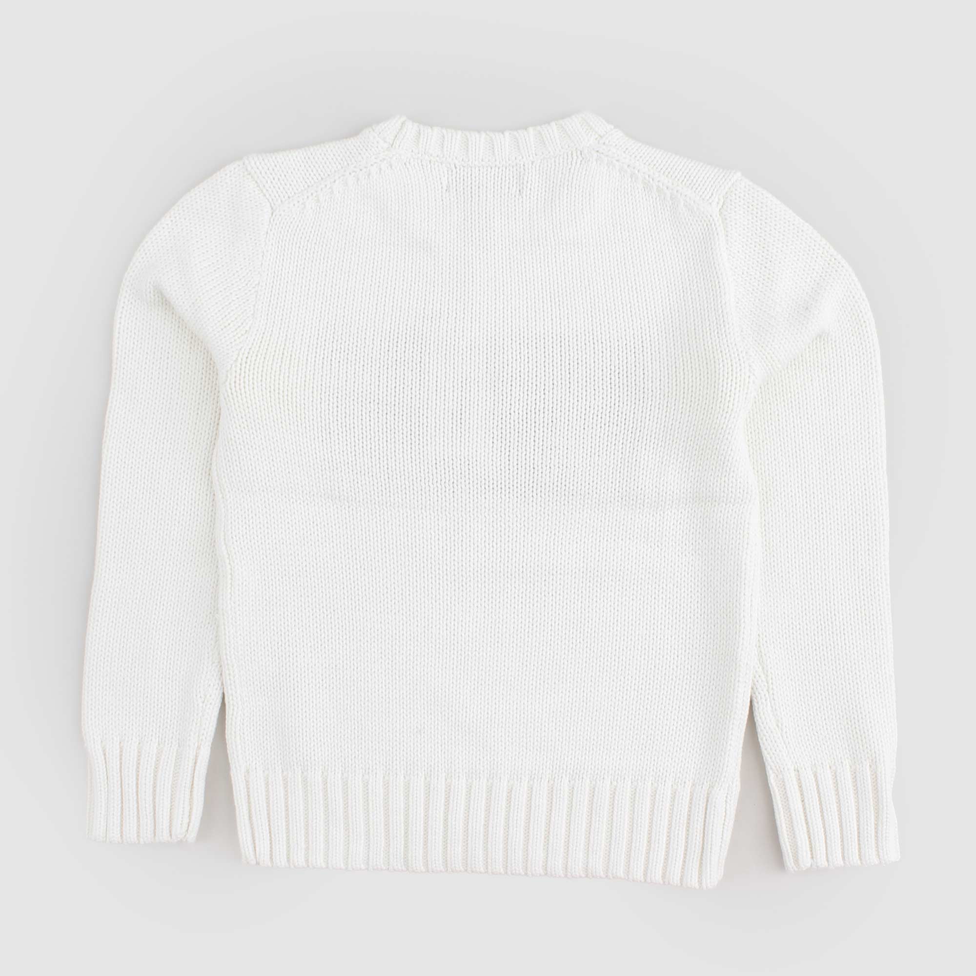 PULLOVER BIANCO NEONATO - annameglio.com abbigliamento moda
