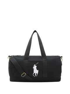 Black Duffle Bag With Maxi Logo by RALPH LAUREN