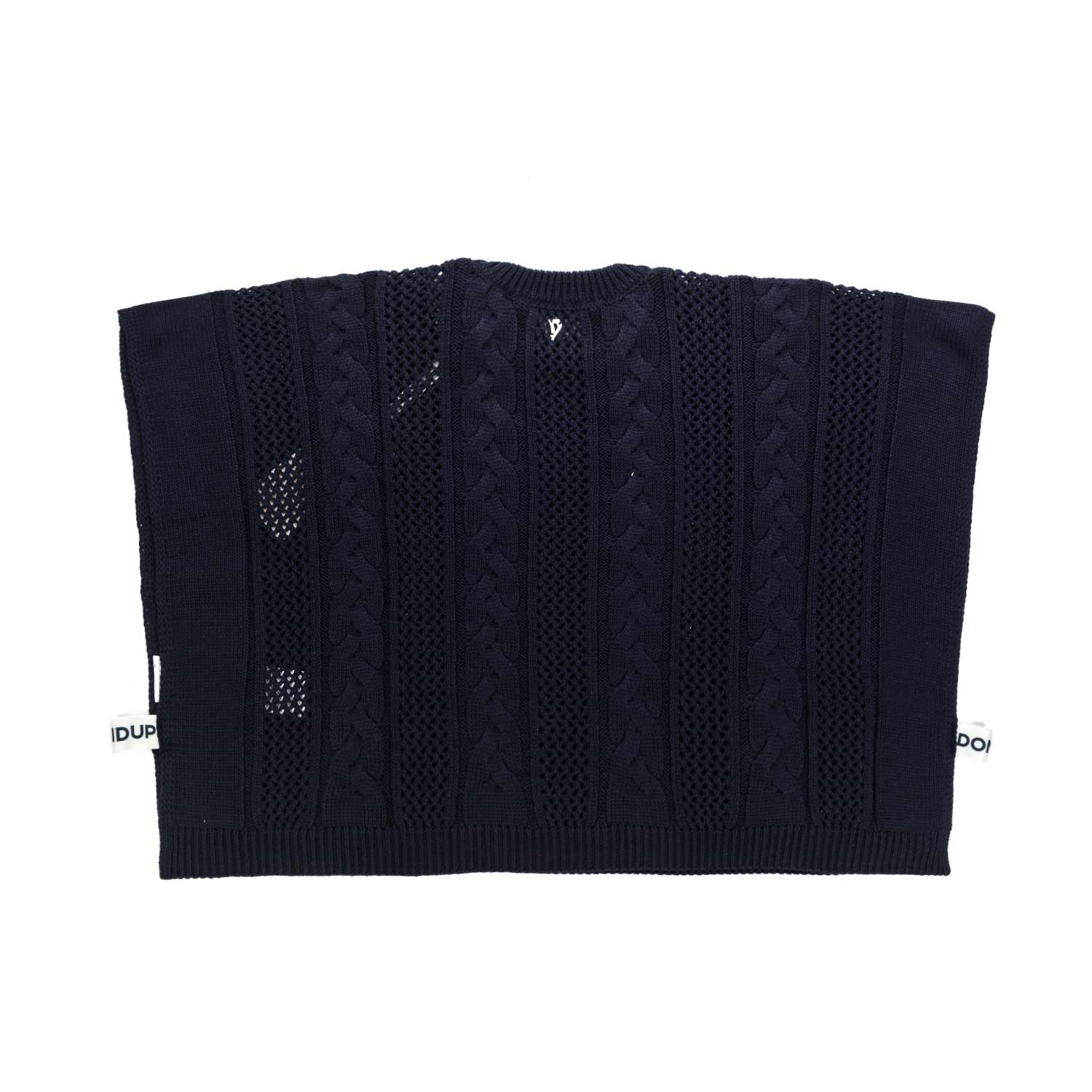 MAGLIA PONCHO BLU BAMBINA TEEN - annameglio.com abbigliamento moda