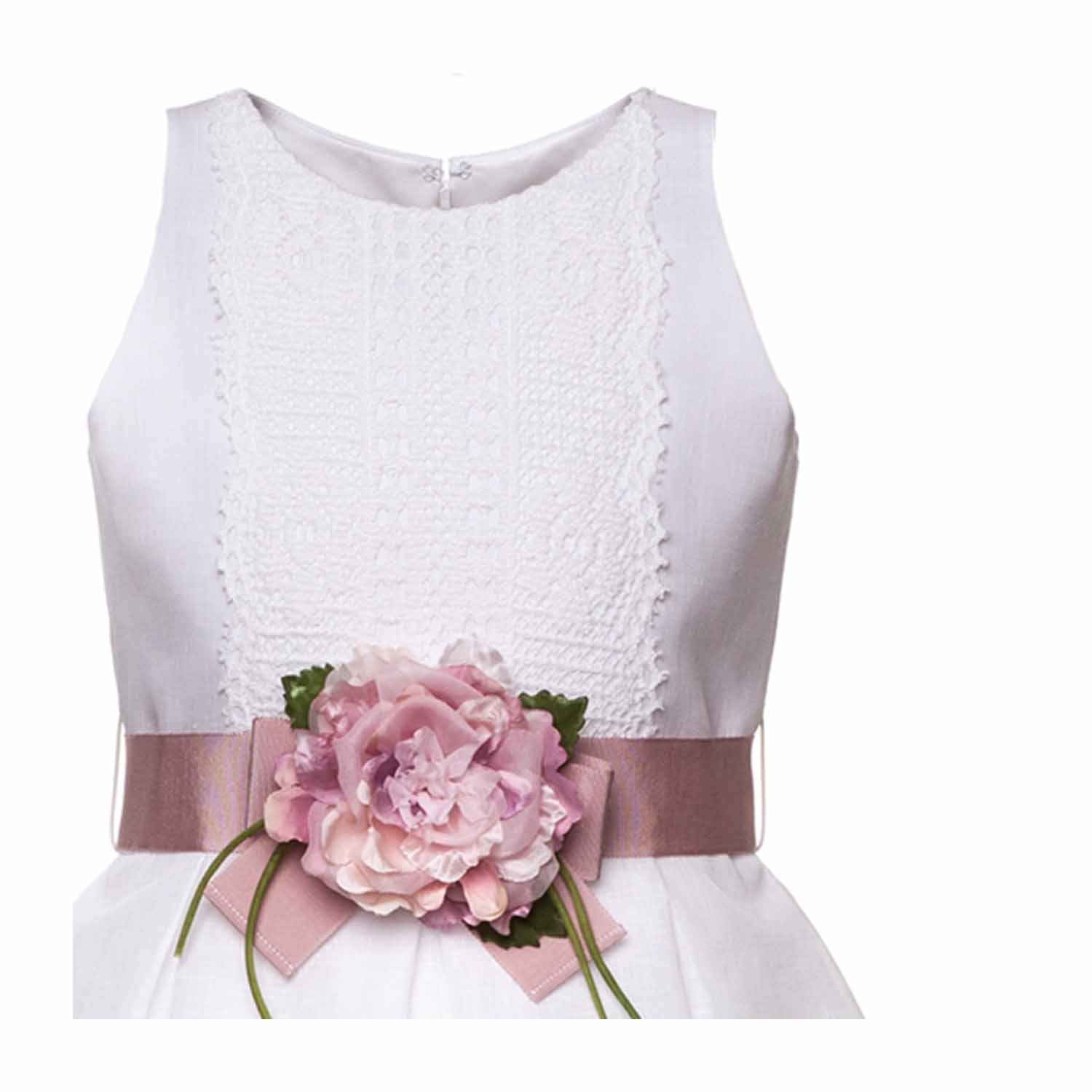 ABITO CERIMONIA LINO BAMBINA - annameglio.com abbigliamento moda