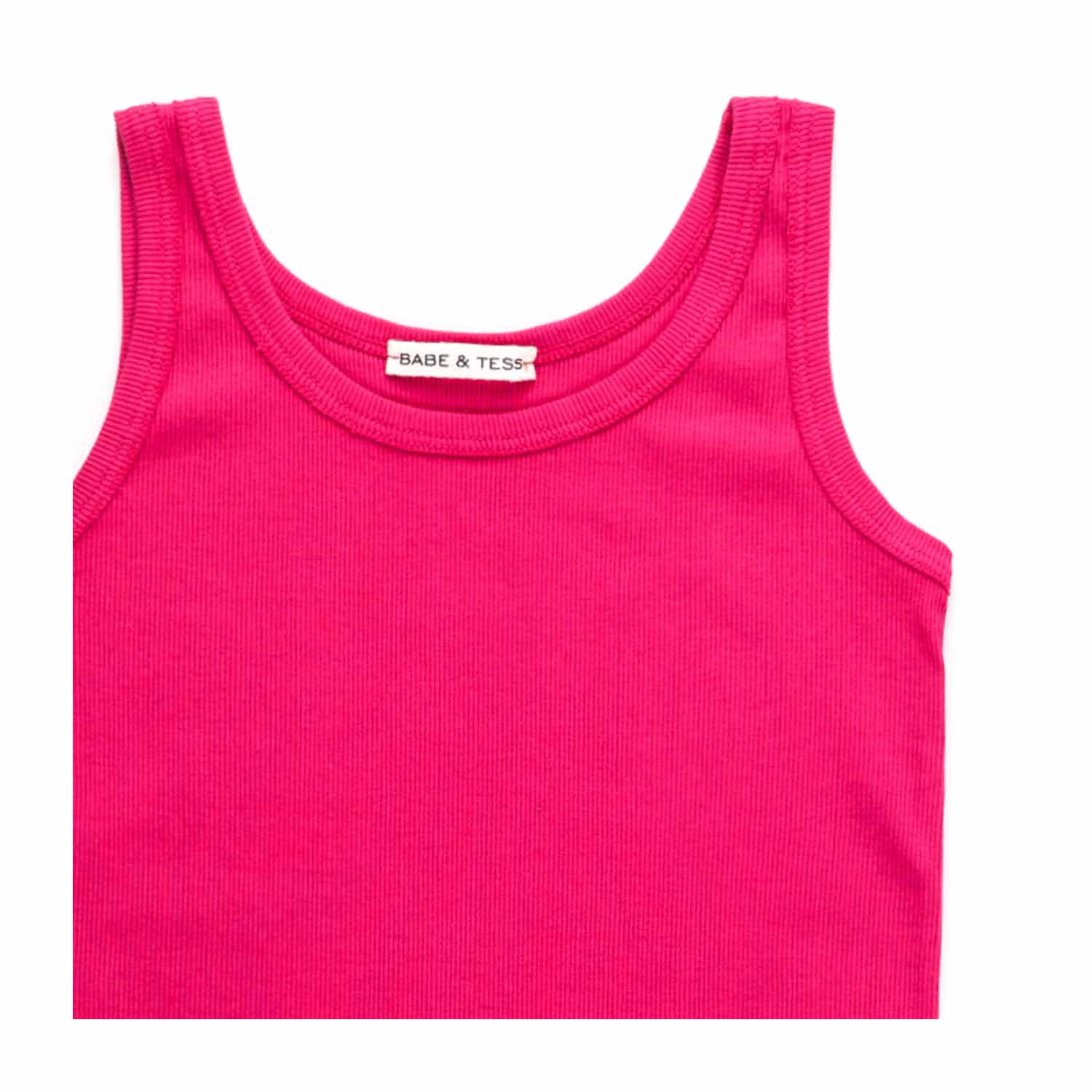 TOP FUCSIA COTONE BAMBINA - annameglio.com abbigliamento moda