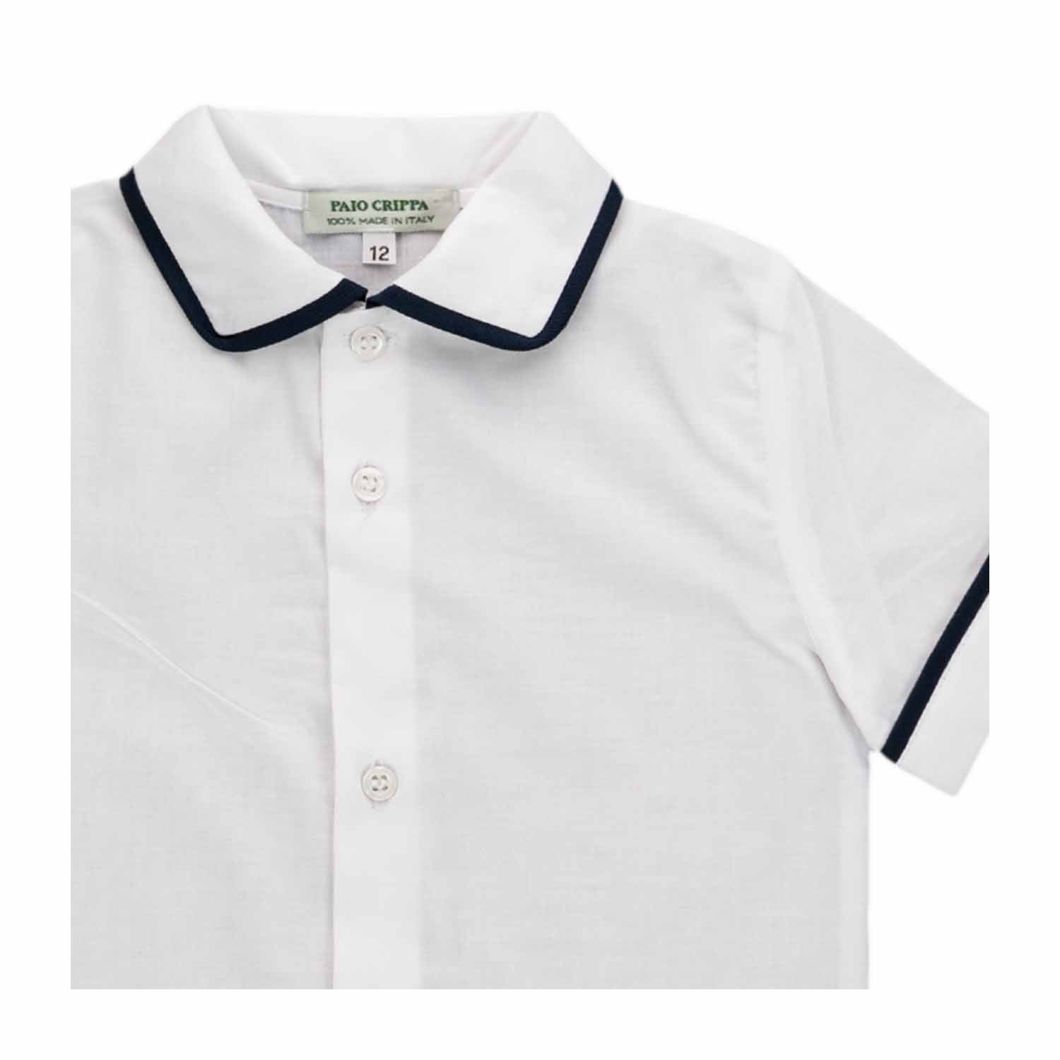 CAMICIA BIANCA BIMBO UNISEX - annameglio.com abbigliamento moda