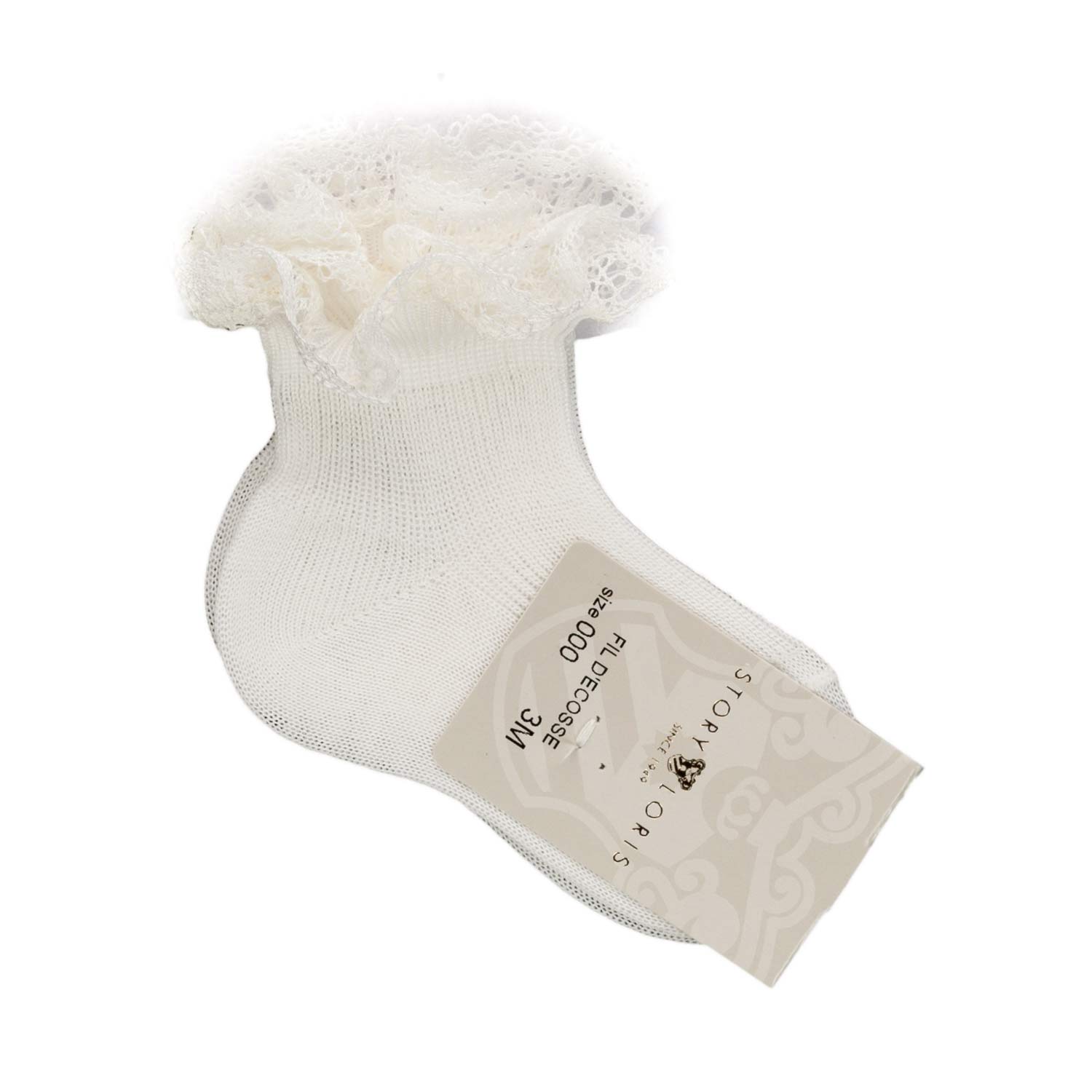 CALZINI CON PIZZO NEONATA - annameglio.com abbigliamento moda