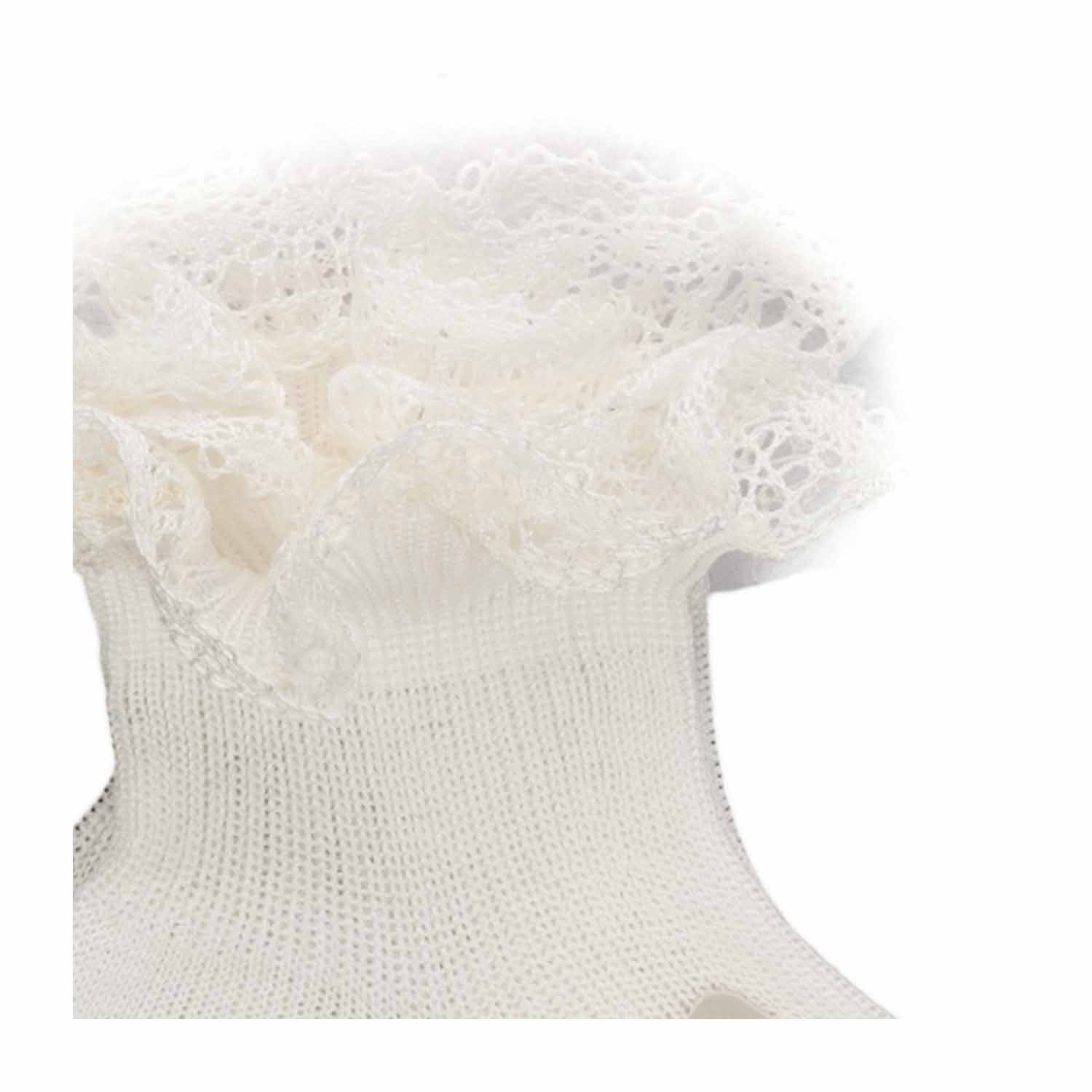 CALZINI CON PIZZO NEONATA - annameglio.com abbigliamento moda