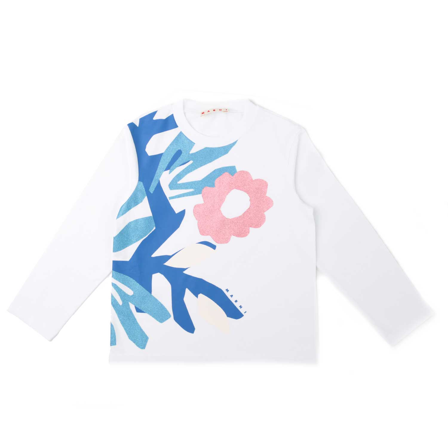 T-SHIRT BIANCA STAMPA BIMBA E TEEN - annameglio.com abbigliamento moda