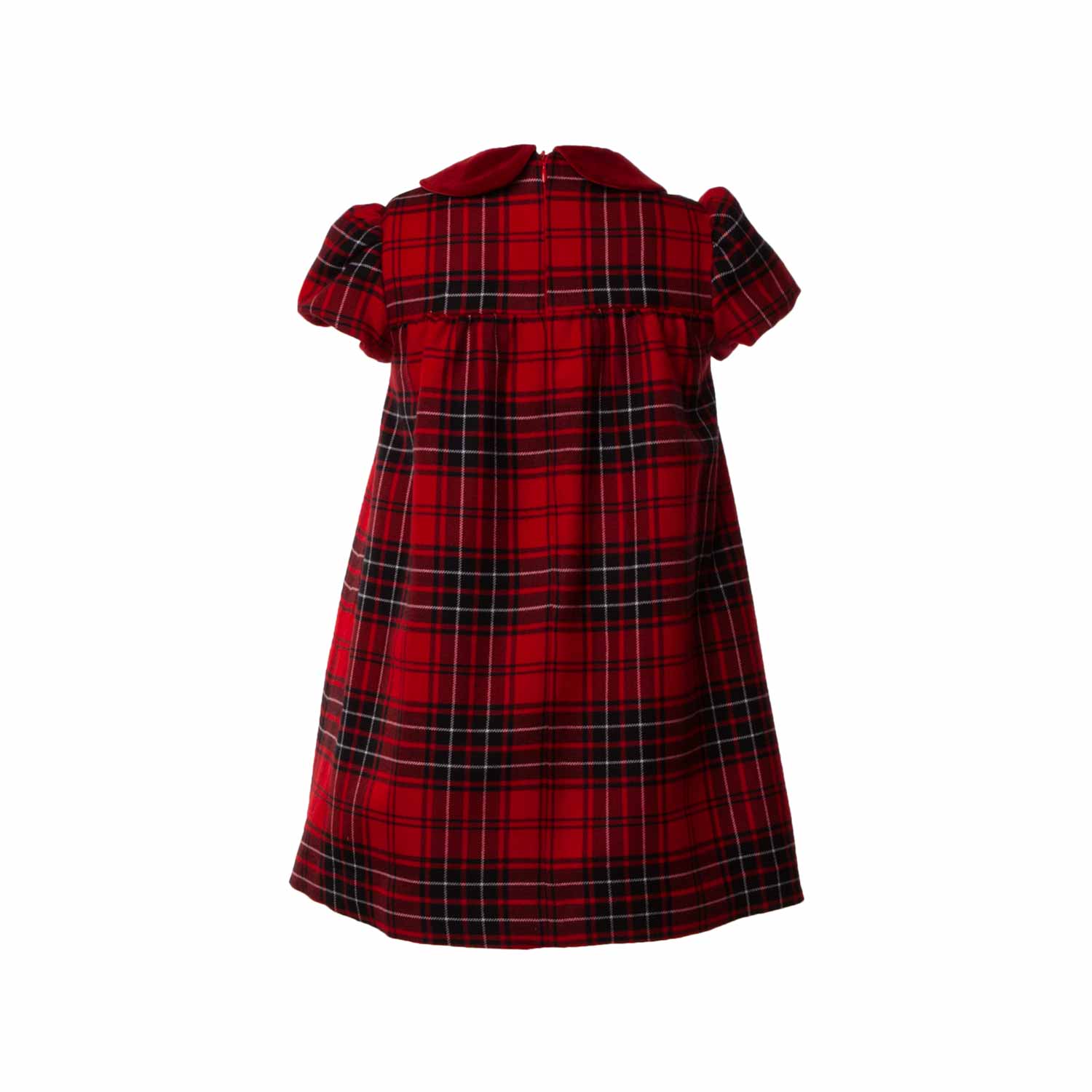 ABITO ROSSO SCOZZESE BIMBA - annameglio.com abbigliamento moda