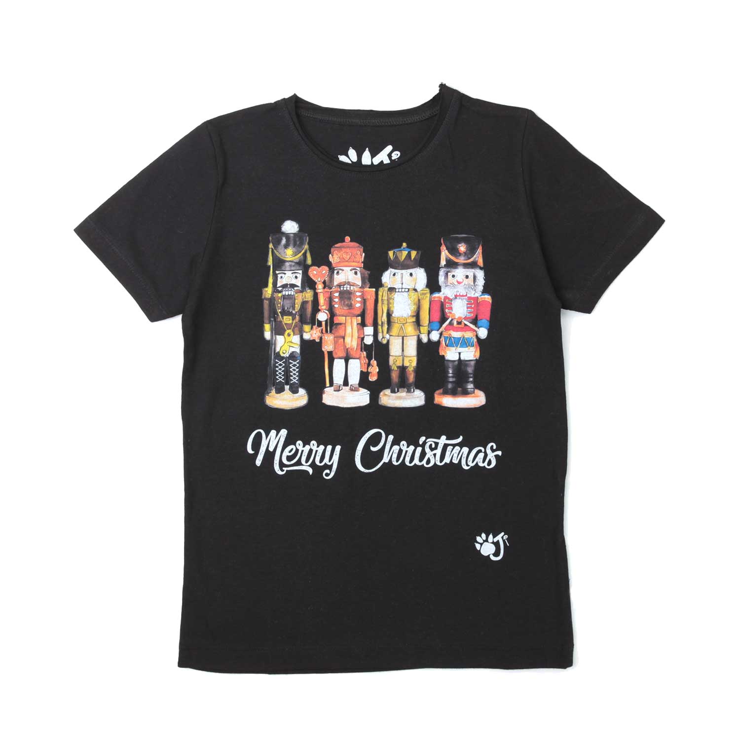 T-SHIRT NERA NATALIZIA UNISEX - annameglio.com abbigliamento moda