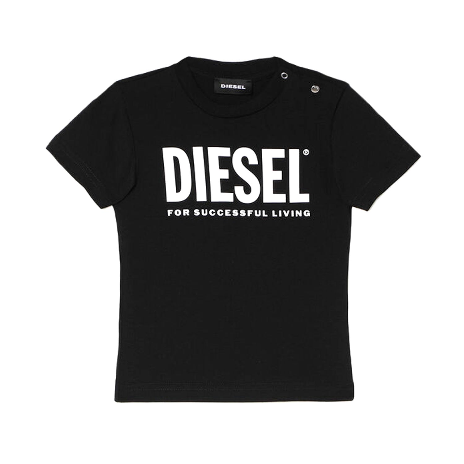 T-SHIRT NERA CON LOGO BABY - annameglio.com abbigliamento moda