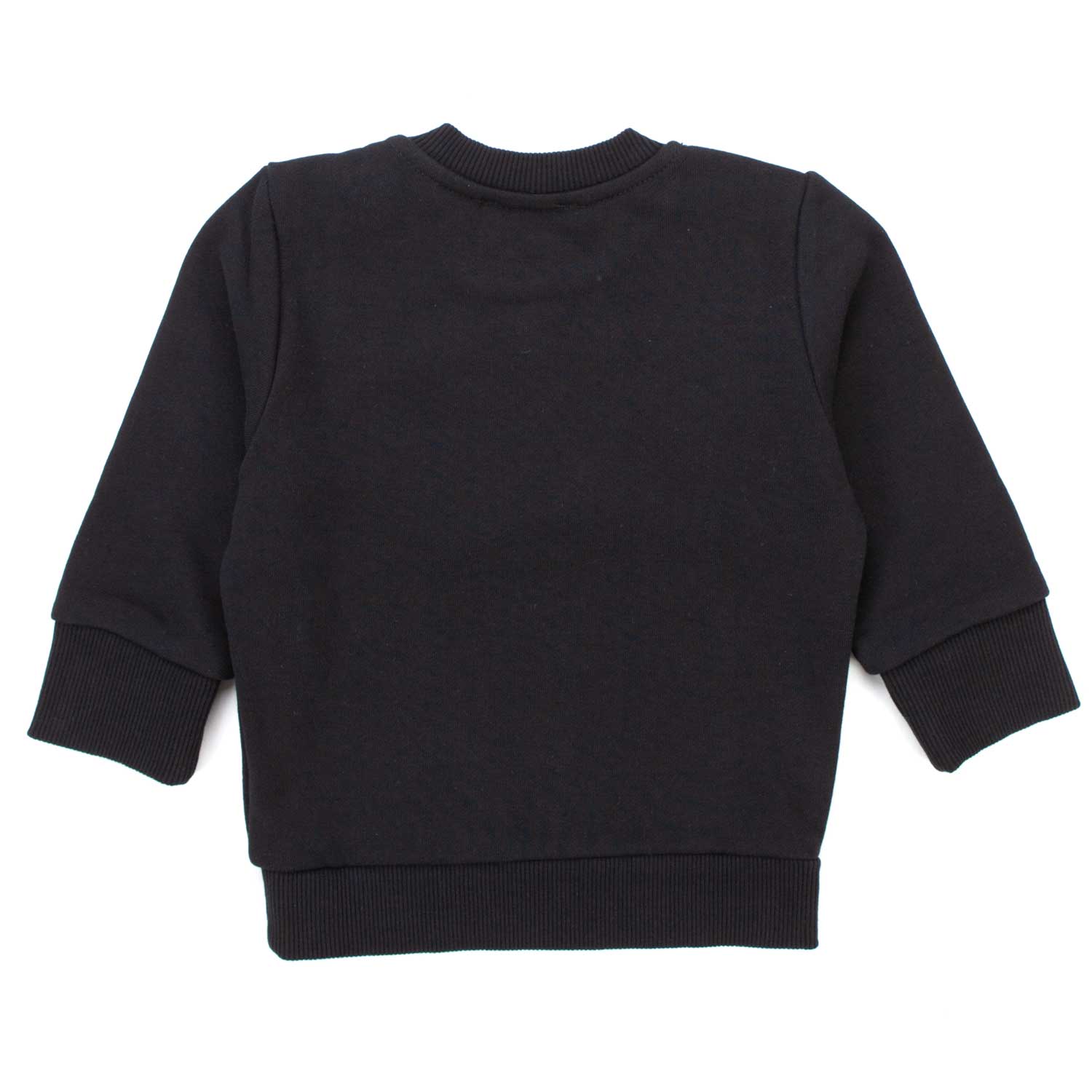 FELPA NERA CON LOGO BABY - annameglio.com abbigliamento moda