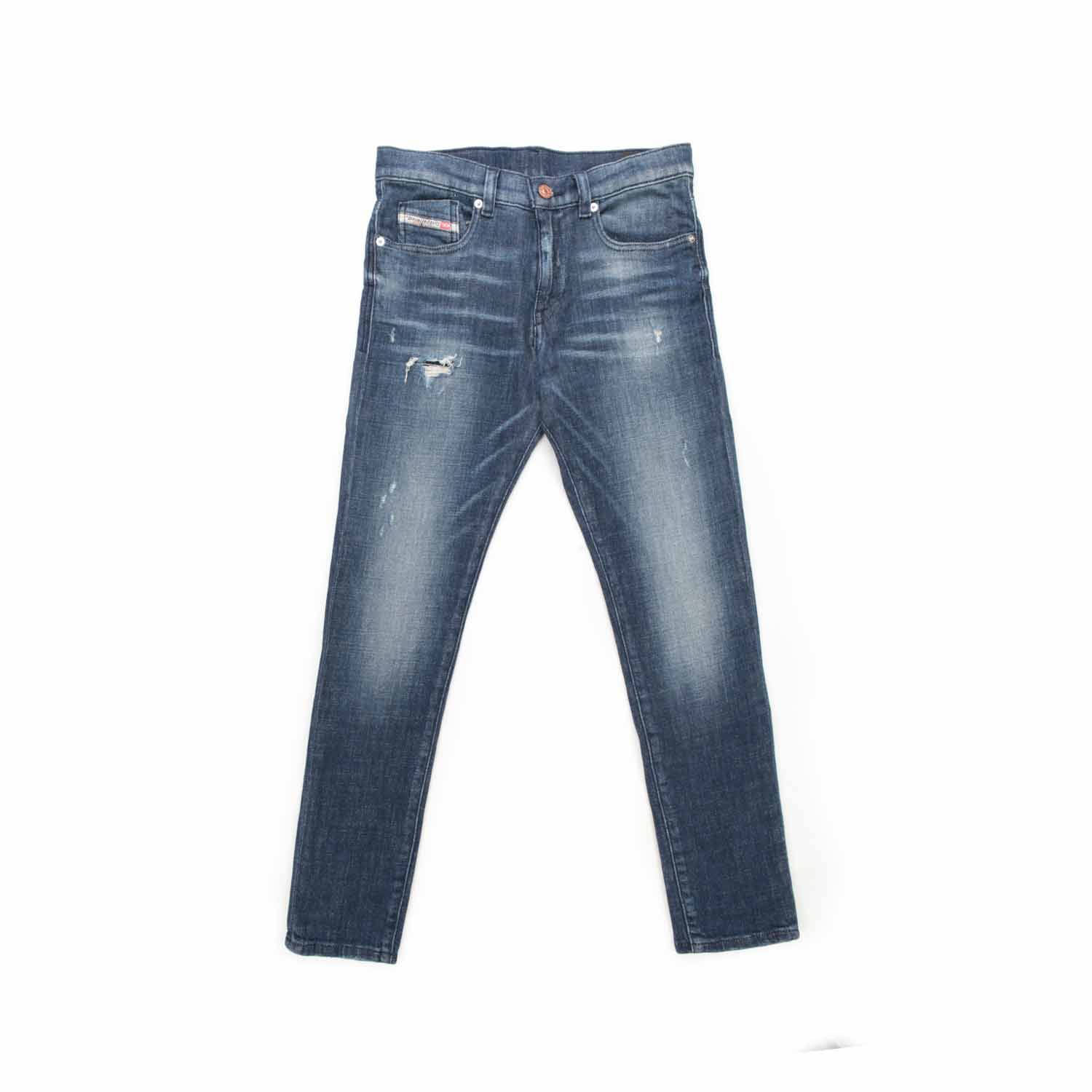 JEANS SLIM FIT STRAPPATI BOY - annameglio.com abbigliamento moda