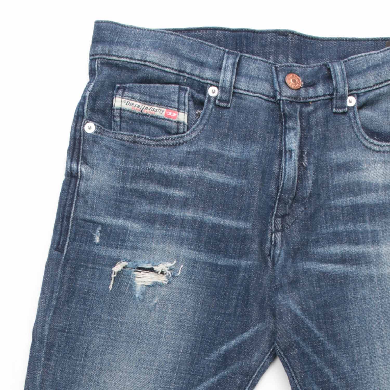 JEANS SLIM FIT STRAPPATI BOY - annameglio.com abbigliamento moda