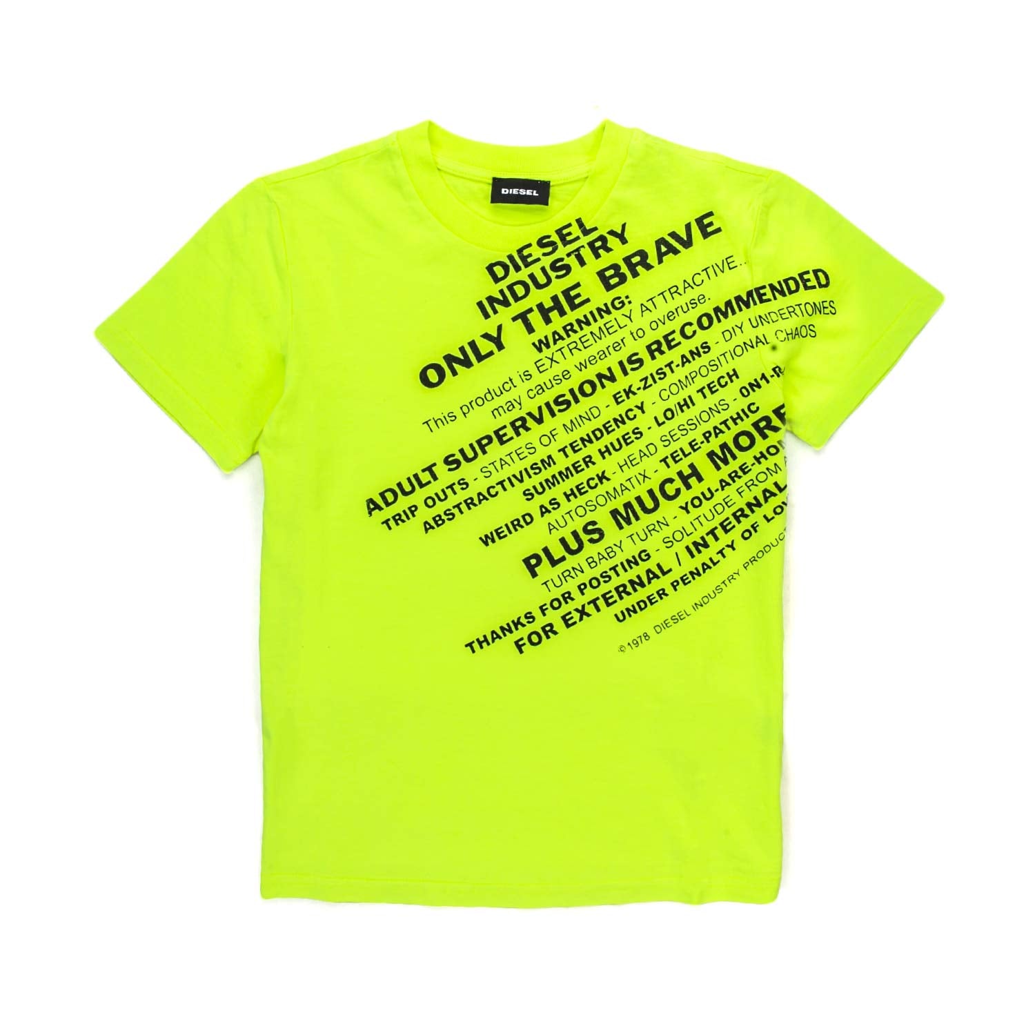 T-SHIRT GIALLO FLUO UNISEX - annameglio.com abbigliamento moda