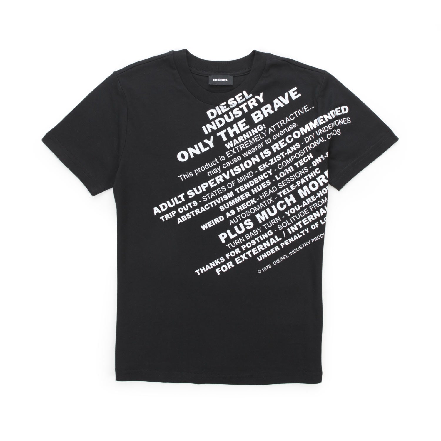 T-SHIRT UNISEX NERA CON STAMPA - annameglio.com abbigliamento moda