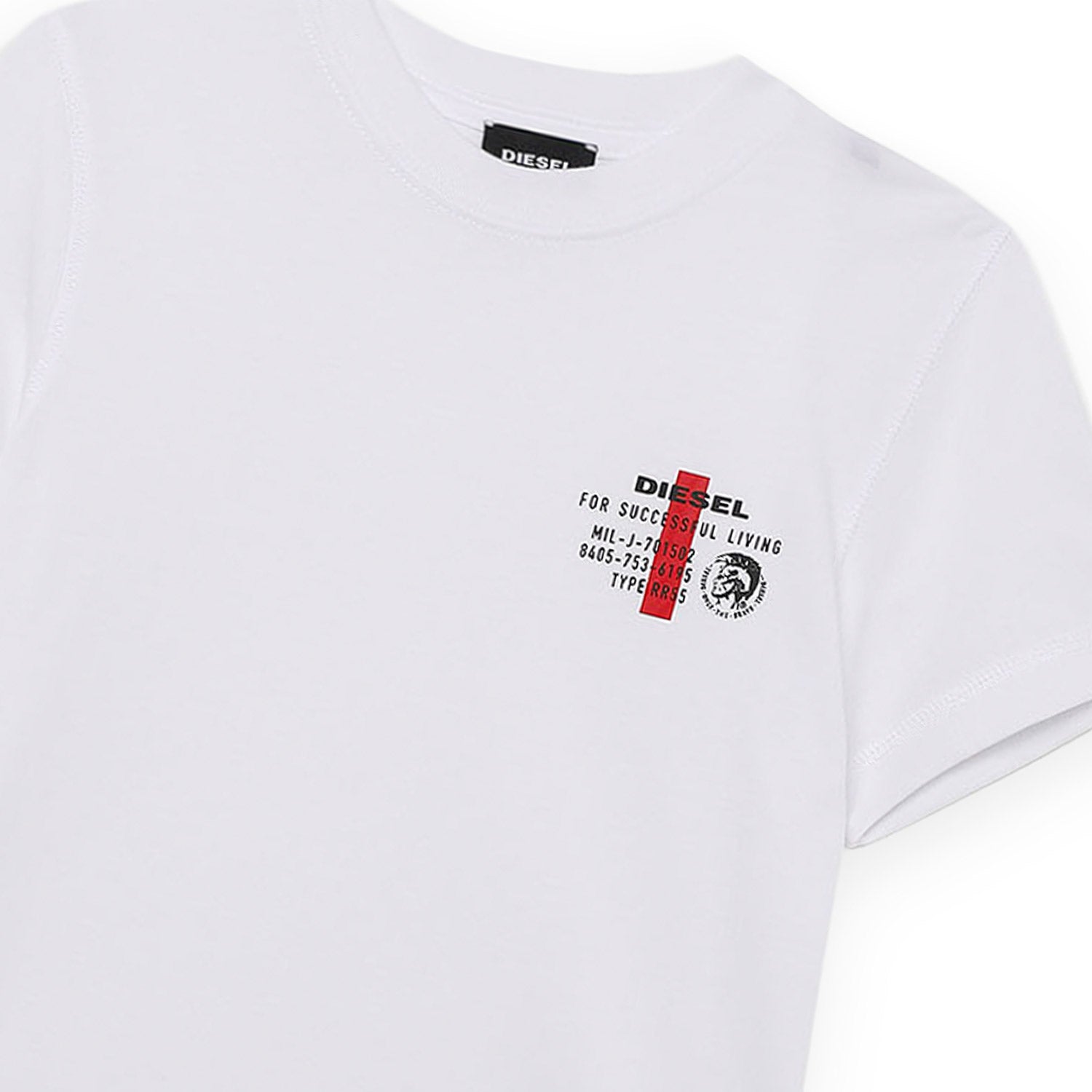 T-SHIRT BAMBINO TEEN BIANCA LOGO - annameglio.com abbigliamento moda