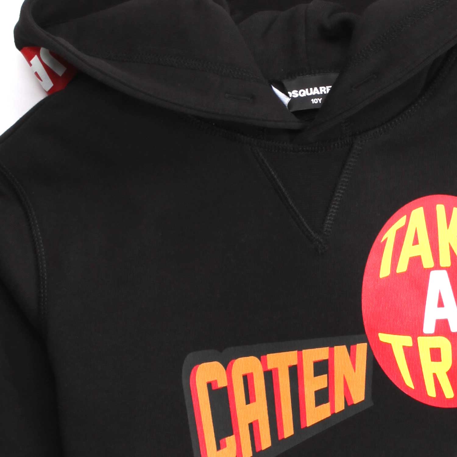 FELPA UNISEX NERA CAPPUCCIO - annameglio.com abbigliamento moda