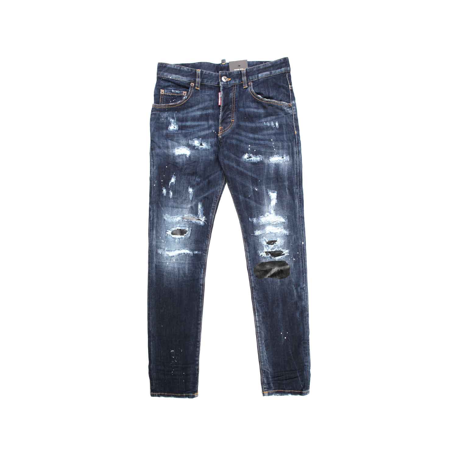 JEANS REGULAR STRAPPATI TEEN - annameglio.com abbigliamento moda