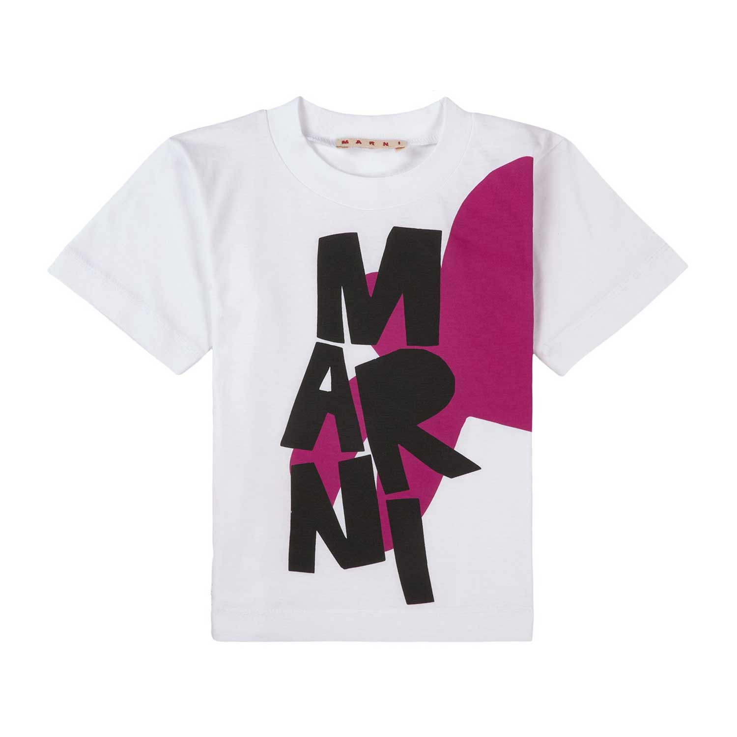 T-SHIRT BIANCA CON STAMPA BAMBINA E TEENAGER - annameglio.com abbigliamento moda
