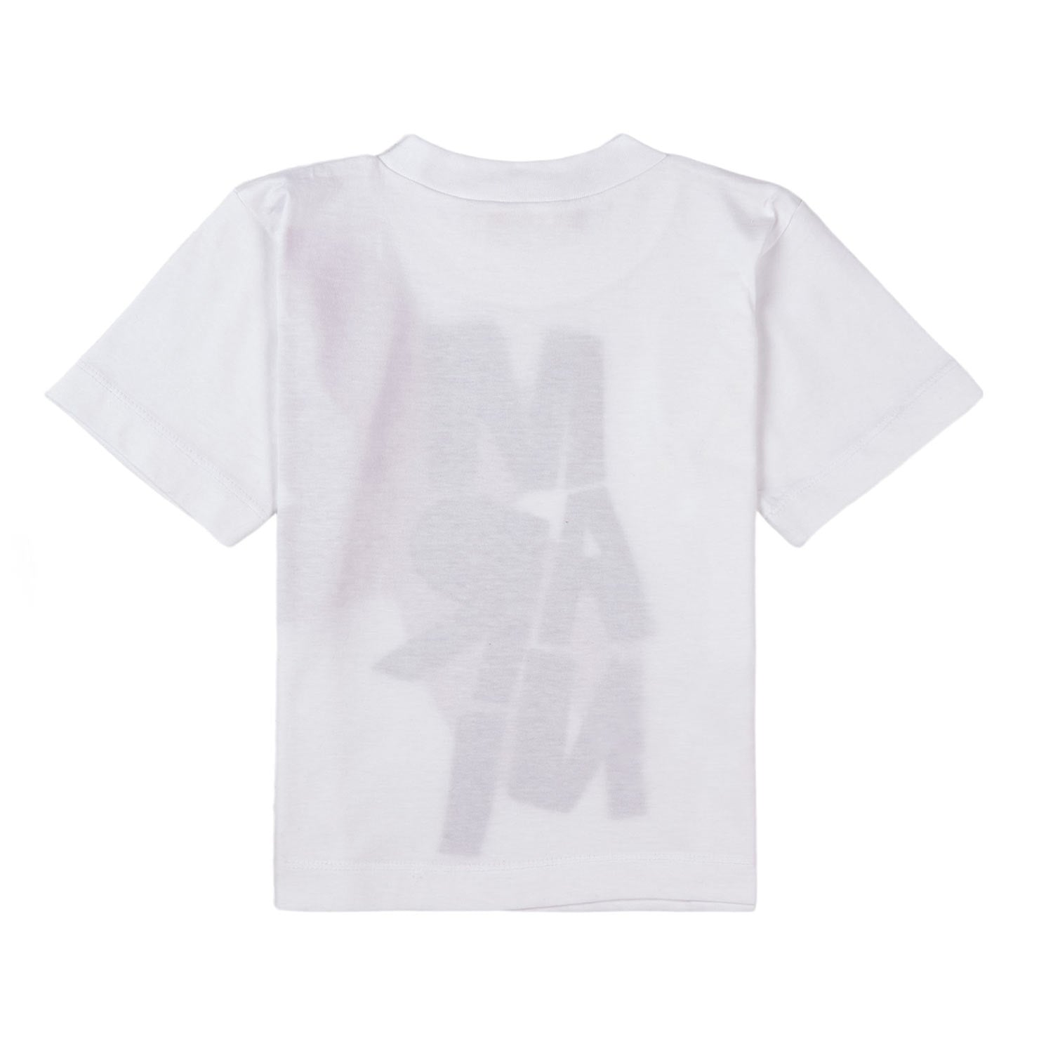 T-SHIRT BIANCA CON STAMPA BAMBINA E TEENAGER - annameglio.com abbigliamento moda