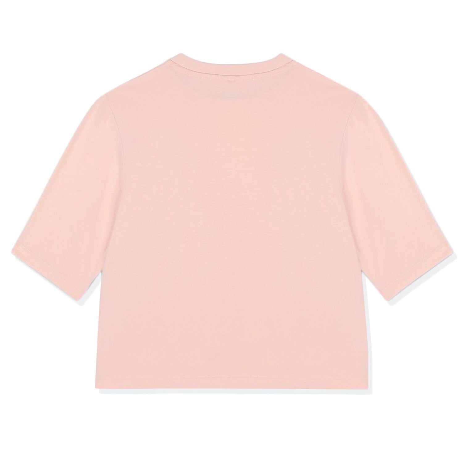 T-SHIRT ROSA CON LOGO GIRL - annameglio.com abbigliamento moda