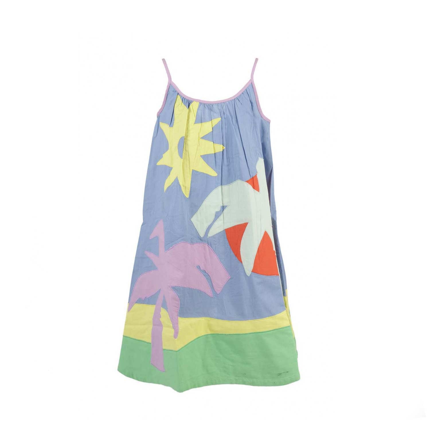 ABITO PRENDISOLE MULTICOLOR BAMBINA E TEENAGER - annameglio.com abbigliamento moda