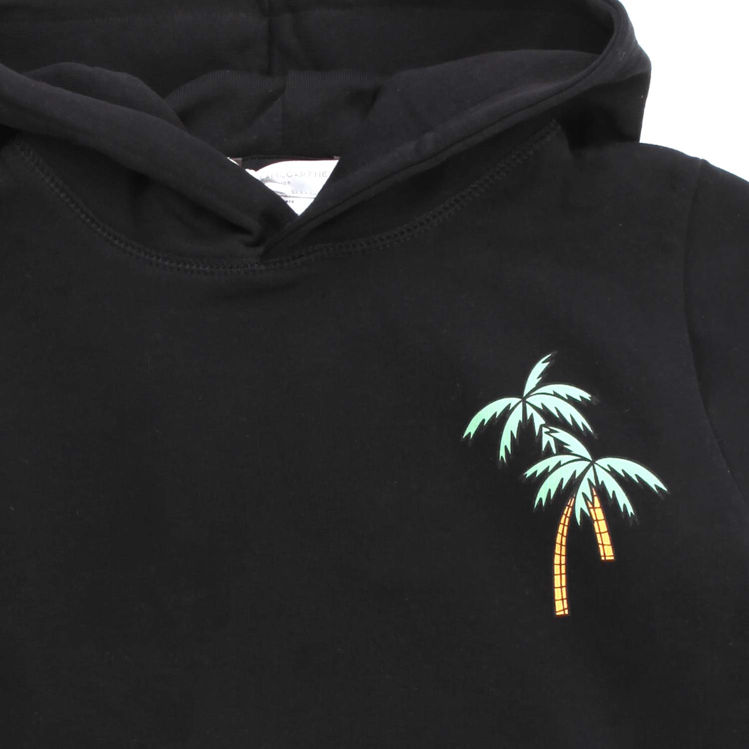 FELPA UNISEX NERA CON CAPPUCCIO - annameglio.com abbigliamento moda