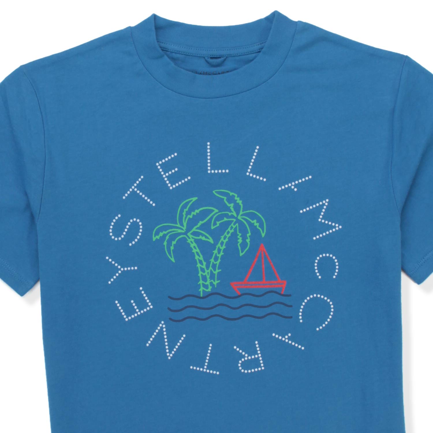 T-SHIRT AZZURRA UNISEX - annameglio.com abbigliamento moda