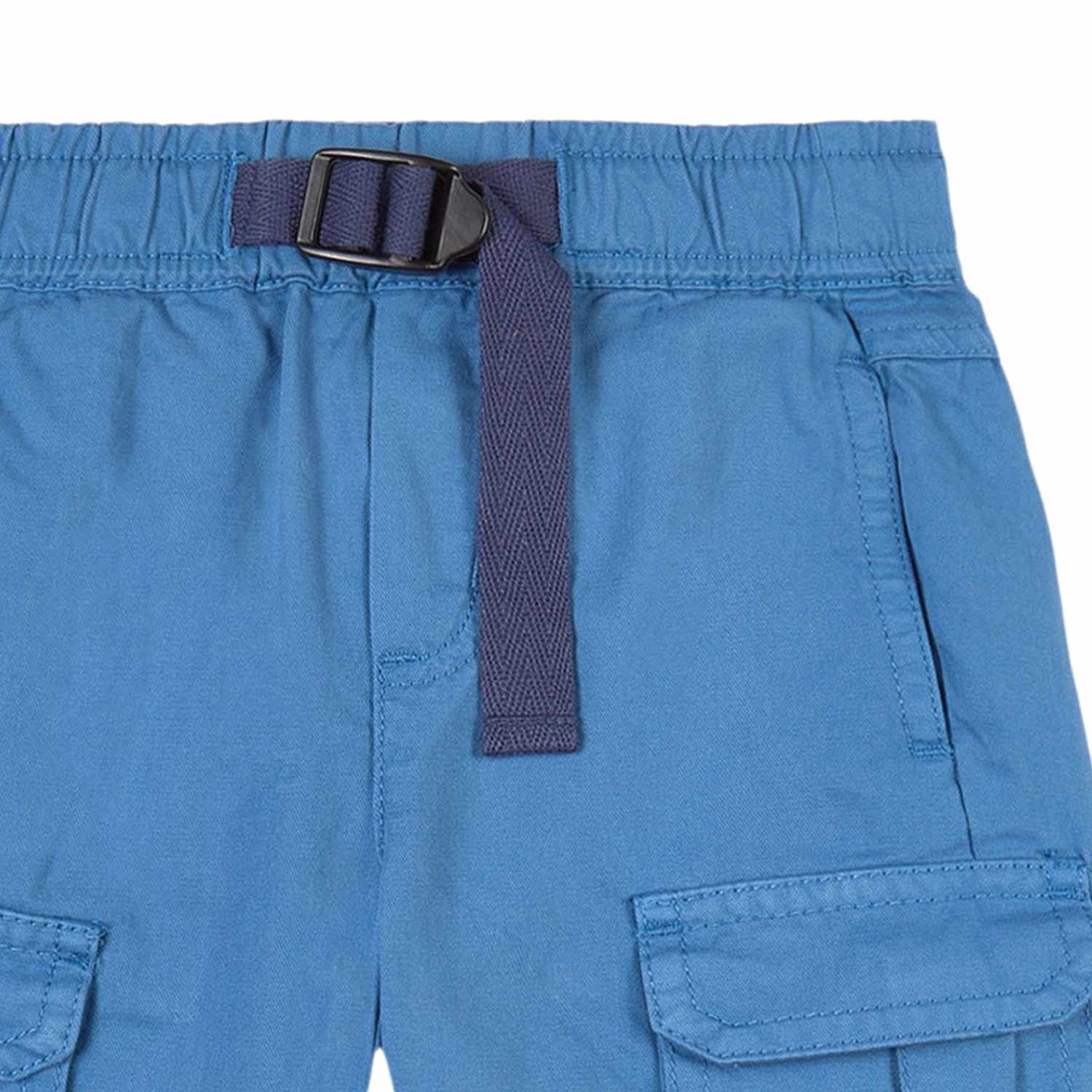 BERMUDA WORKER AZZURRO BAMBINO E TEENAGER - annameglio.com abbigliamento moda