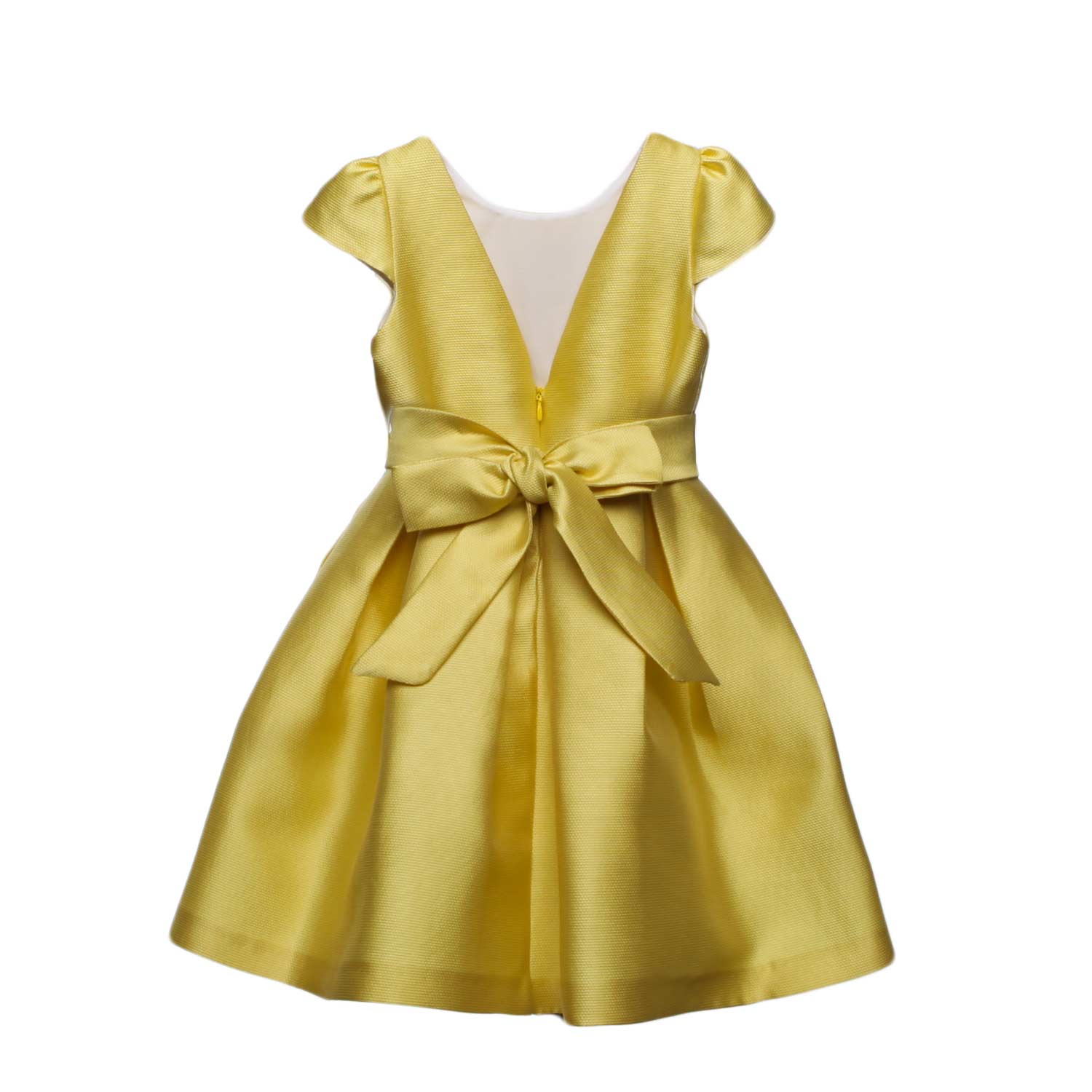 ABITO GIALLO ORO BAMBINA - annameglio.com abbigliamento moda